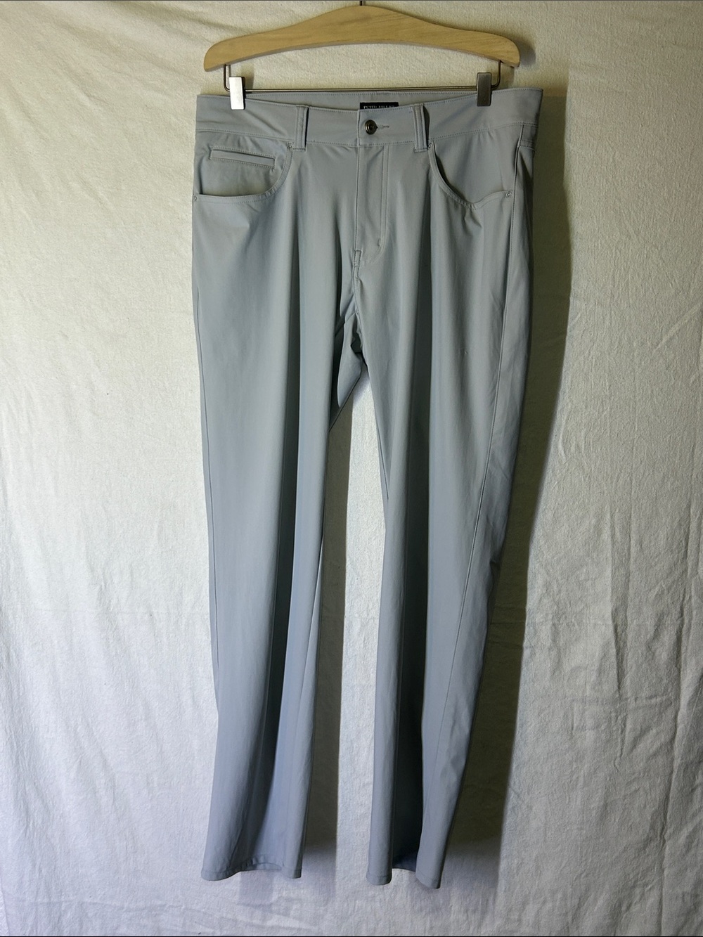 Peter Millar Men's Stretch Dress Pants - Light Gray